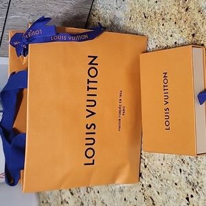 Louis Vuitton bag and box